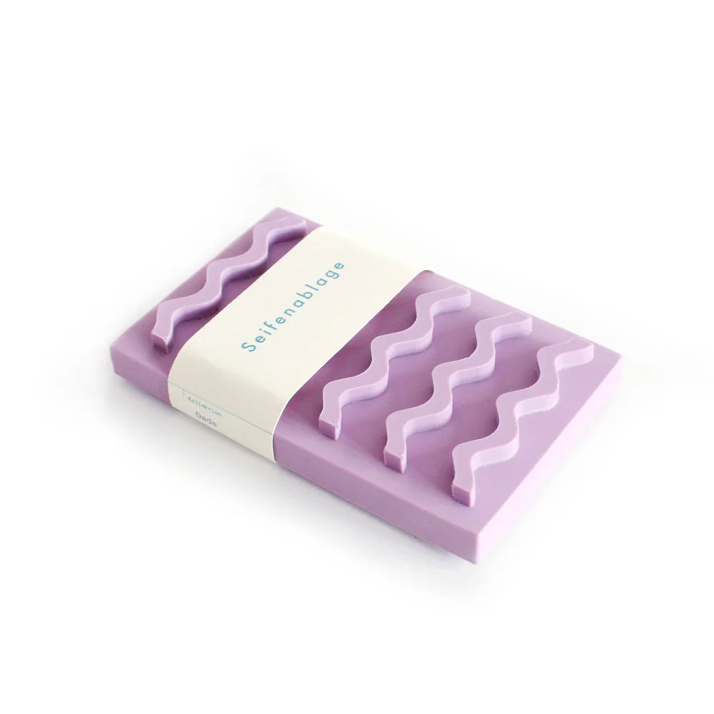 SEIEFENABLAGE Life is Short - lila