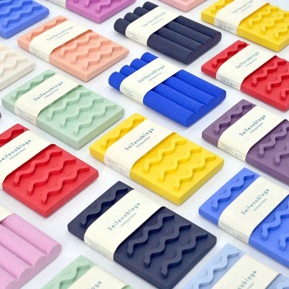 SEIEFENABLAGE Life is Short - lila