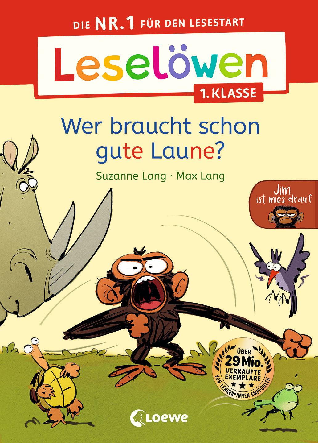 LESELÖWE 1.KLASSE - WER BRAUCHT SCHON GUTE LAUNE?