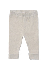 Baby 2-teiliges Set: Sweatshirt Flieder mit Amore-Print und graue Leggings, elastische Bündchen, weich, bequem und angenehm auf der Haut.