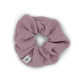 Musselin-Scrunchie • Kinder: Mauve