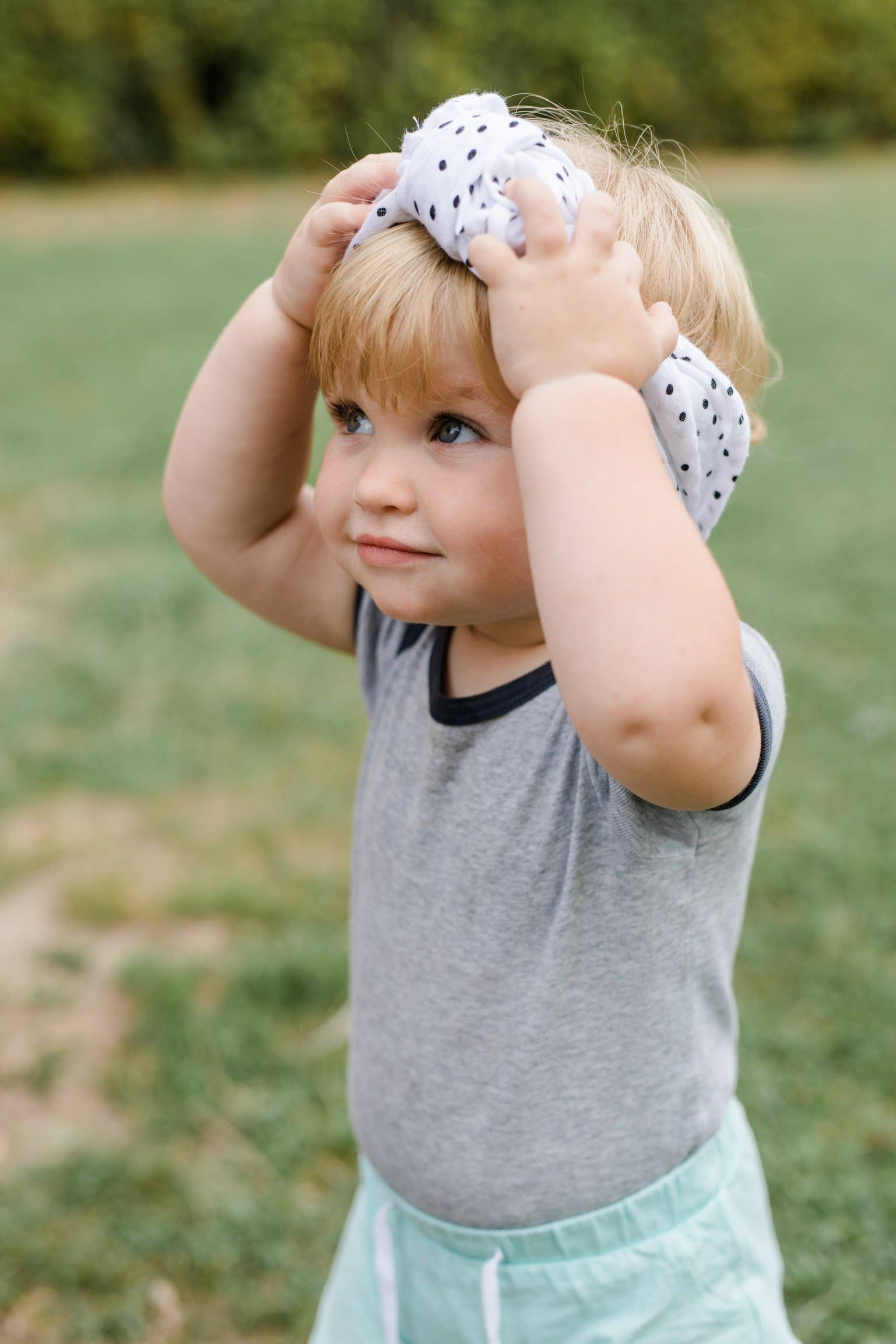 Mulltuch Bio-Baumwolle 120x120cm • Dots