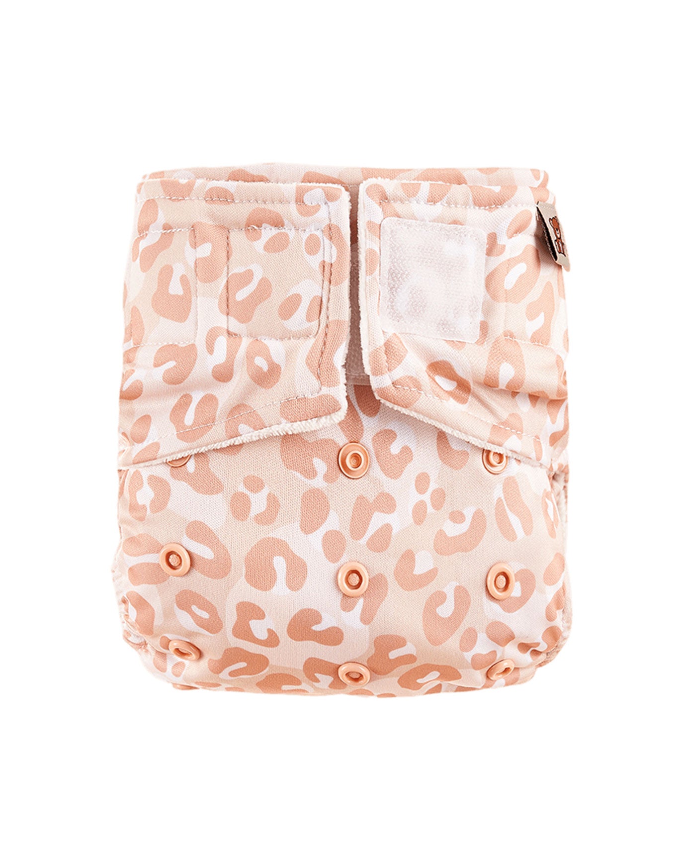 HappyBear All-in-One Stoffwindel mit Klettverschluss – waschbare, größenverstellbare Windel aus Baumwolle und Bambus, nachhaltig & auslaufsicher.