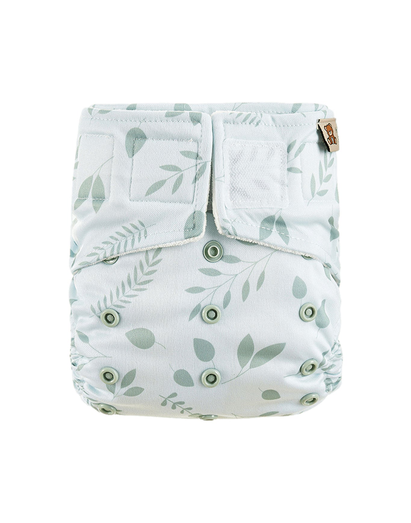 HappyBear All-in-One Stoffwindel mit Klettverschluss – waschbare, größenverstellbare Windel aus Baumwolle und Bambus, nachhaltig & auslaufsicher.