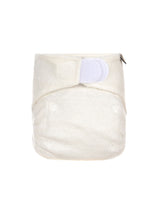 HappyBear Bambus Nachtwindel waschbar, super saugfähig mit Klettverschluss und Druckknöpfen, ideal von Geburt bis Toilettentraining.