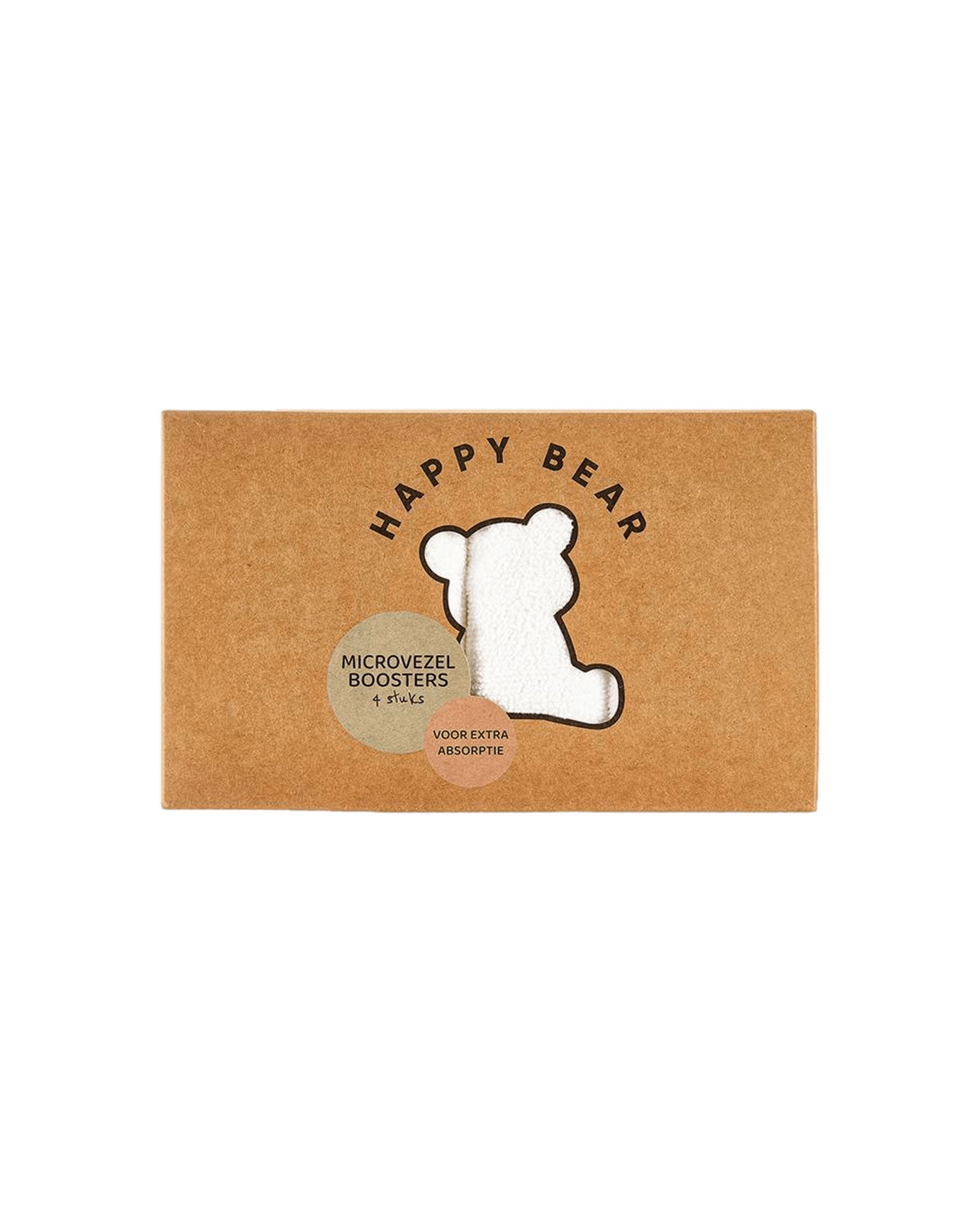 HappyBear Mikrofaser-Booster für Stoffwindeln, saugstark bis zu 150 ml, schnell absorbierend und kombinierbar mit Bambus- oder Hanf-Boostern.
