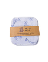 HappyBear Stoff-Feuchttücher, nachhaltige Alternative zu Wegwerf-Feuchttüchern, weich und wiederverwendbar für Babys.
