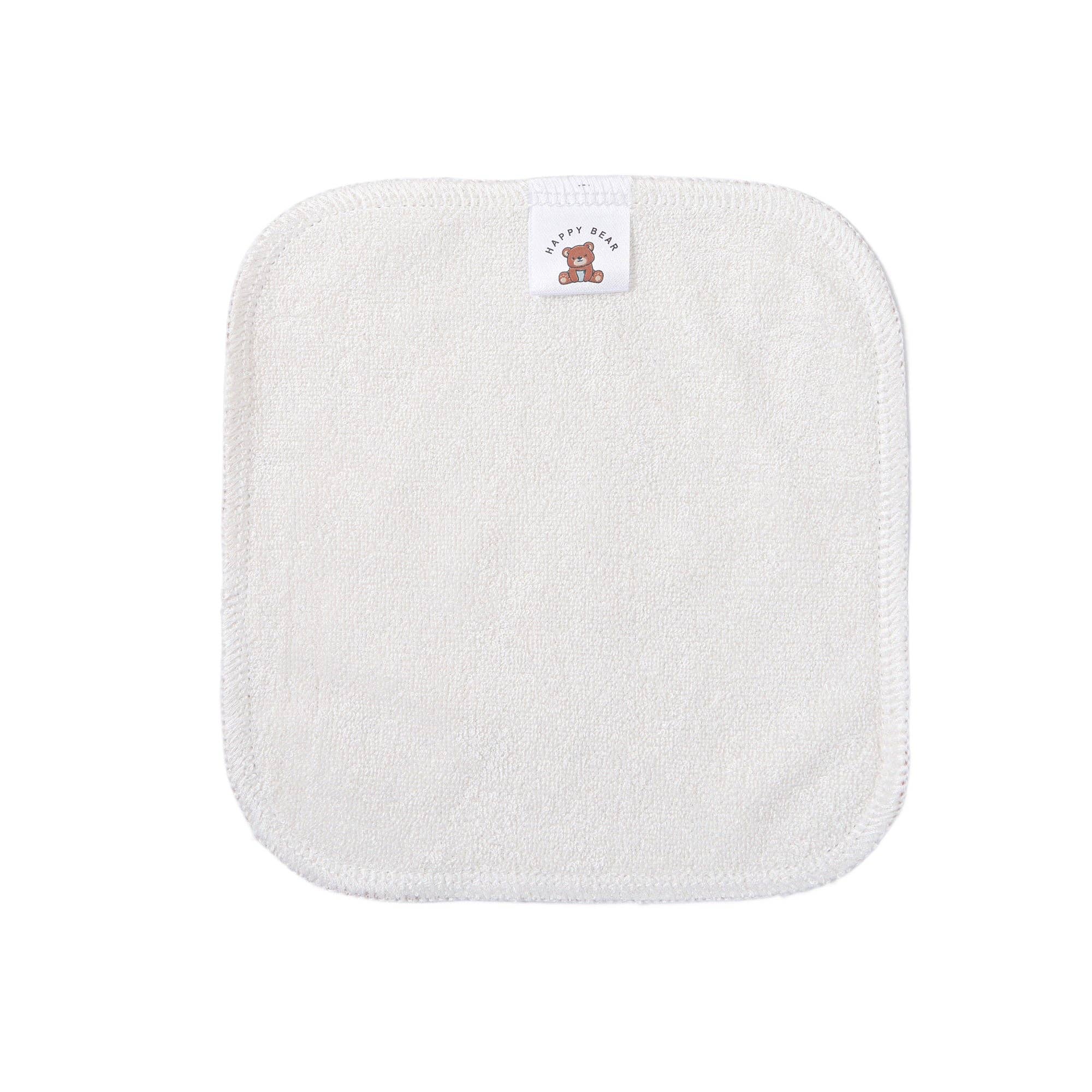 HappyBear Stoff-Feuchttücher, nachhaltige Alternative zu Wegwerf-Feuchttüchern, weich und wiederverwendbar für Babys.
