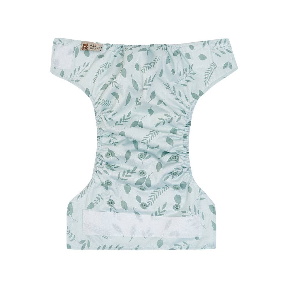 HappyBear Tageswindel für Babys – All-in-One Windel mit Klett, atmungsaktiv, waschbar und perfekt für Alltag & empfindliche Babyhaut.