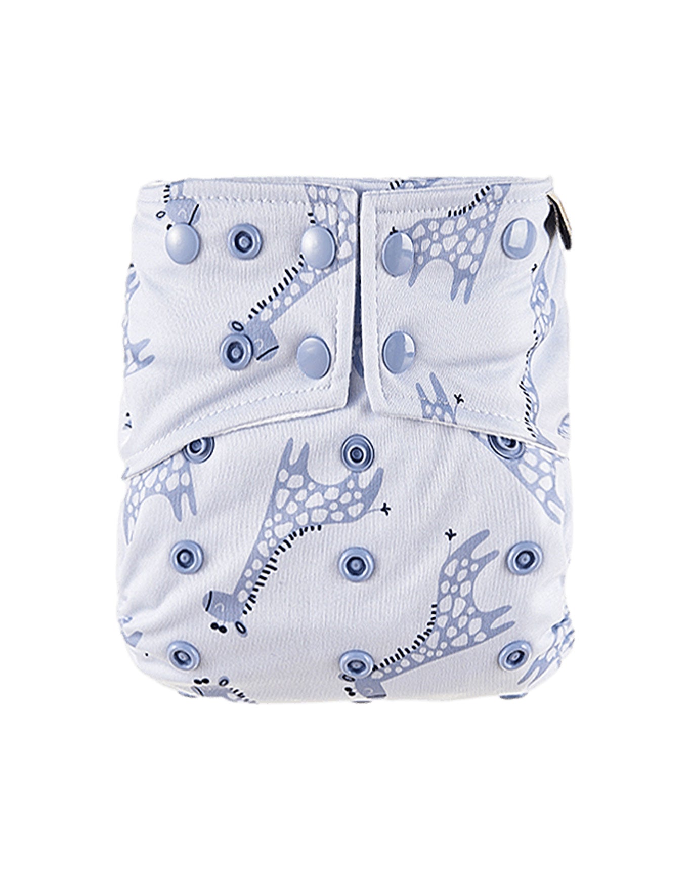 HappyBear Taschenwindel – waschbare Windel mit verstellbaren Druckknöpfen, doppelt auslaufsicher und atmungsaktiv, inklusive Bambus- und Mikrofaser-Einlagen.
