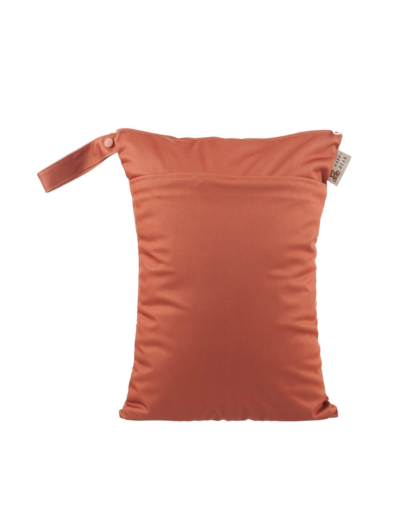 HappyBear Wetbag, wasserdichter Nassbeutel für unterwegs mit zwei Fächern für Windeln und Babyartikel.