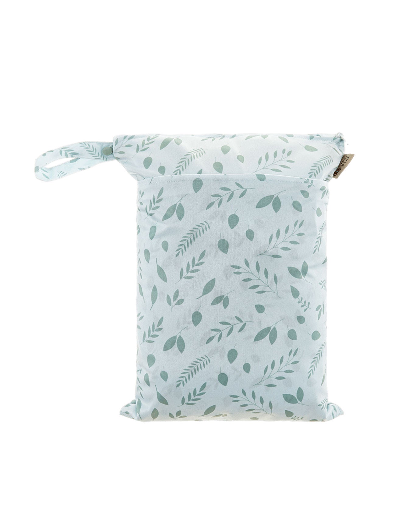 HappyBear Wetbag, wasserdichter Nassbeutel für unterwegs mit zwei Fächern für Windeln und Babyartikel.