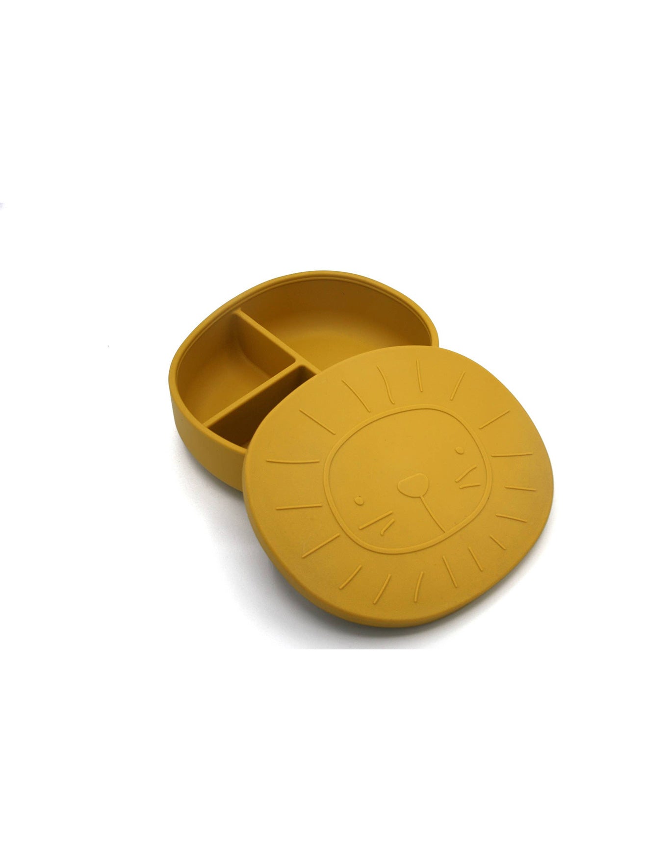 Lunchbox "Alfie der Löwe" - Senfgelb