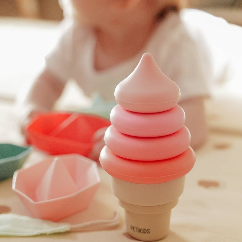 Montessori Entdeckungsset aus Holz und Silikon für Babys 3-36 Monate, ideales Geschenk für Babyparty, Taufe oder Geburtstag, unterstützt Entwicklung, Motorik und spielerisches Lernen.