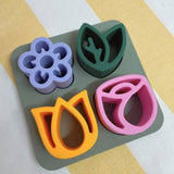 PETIKIDS Silikon-Lernspielzeug Blumenpuzzle für Kinder, unterstützt Feinmotorik, Formen- und Farberkennung sowie Koordination, BPA-frei und sicher für Kleinkinder.