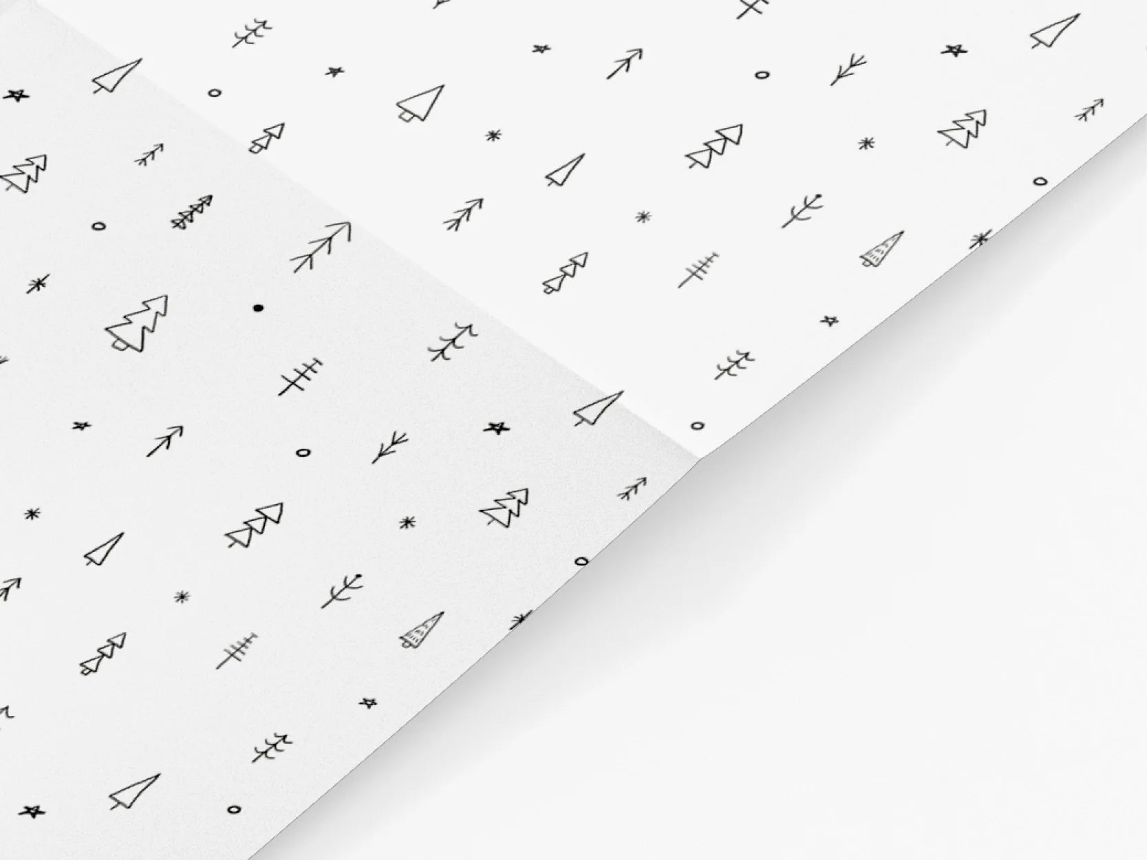 GESCHENKBÖGEN - DOODLE WOOD