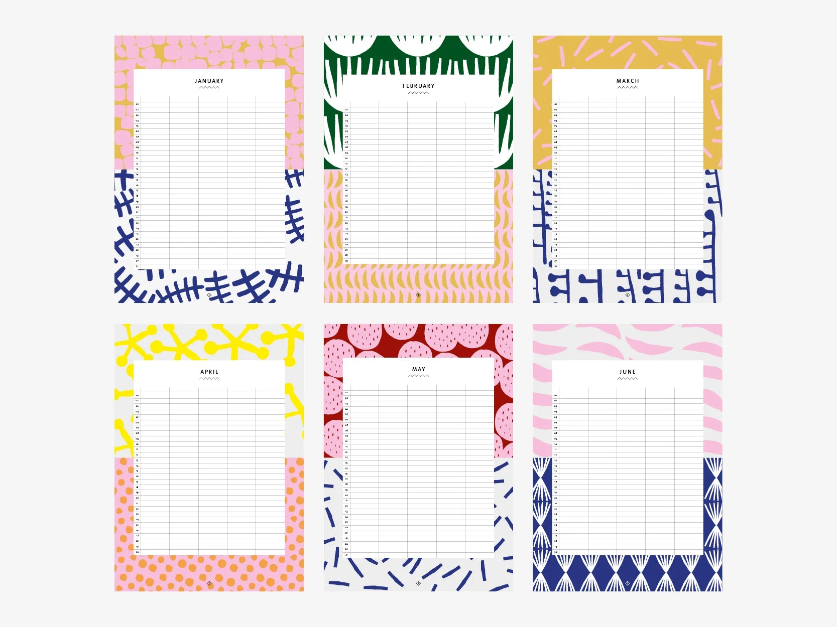 FAMILIENKALENDER - PATTERN