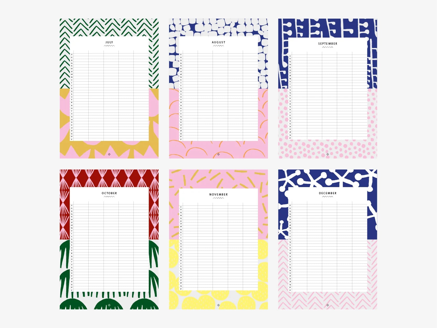 FAMILIENKALENDER - PATTERN