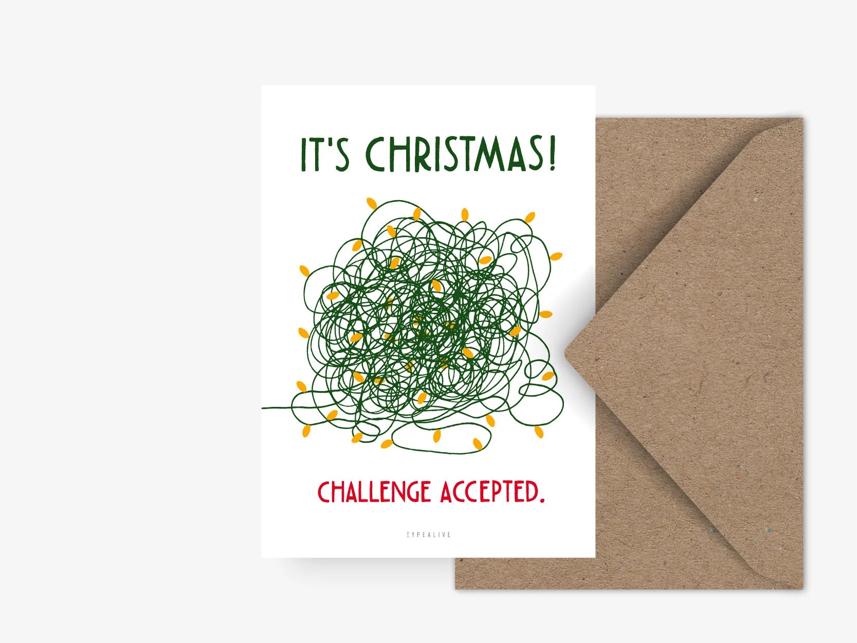 POSTKARTE - CHRISTMAS CHALLENGE