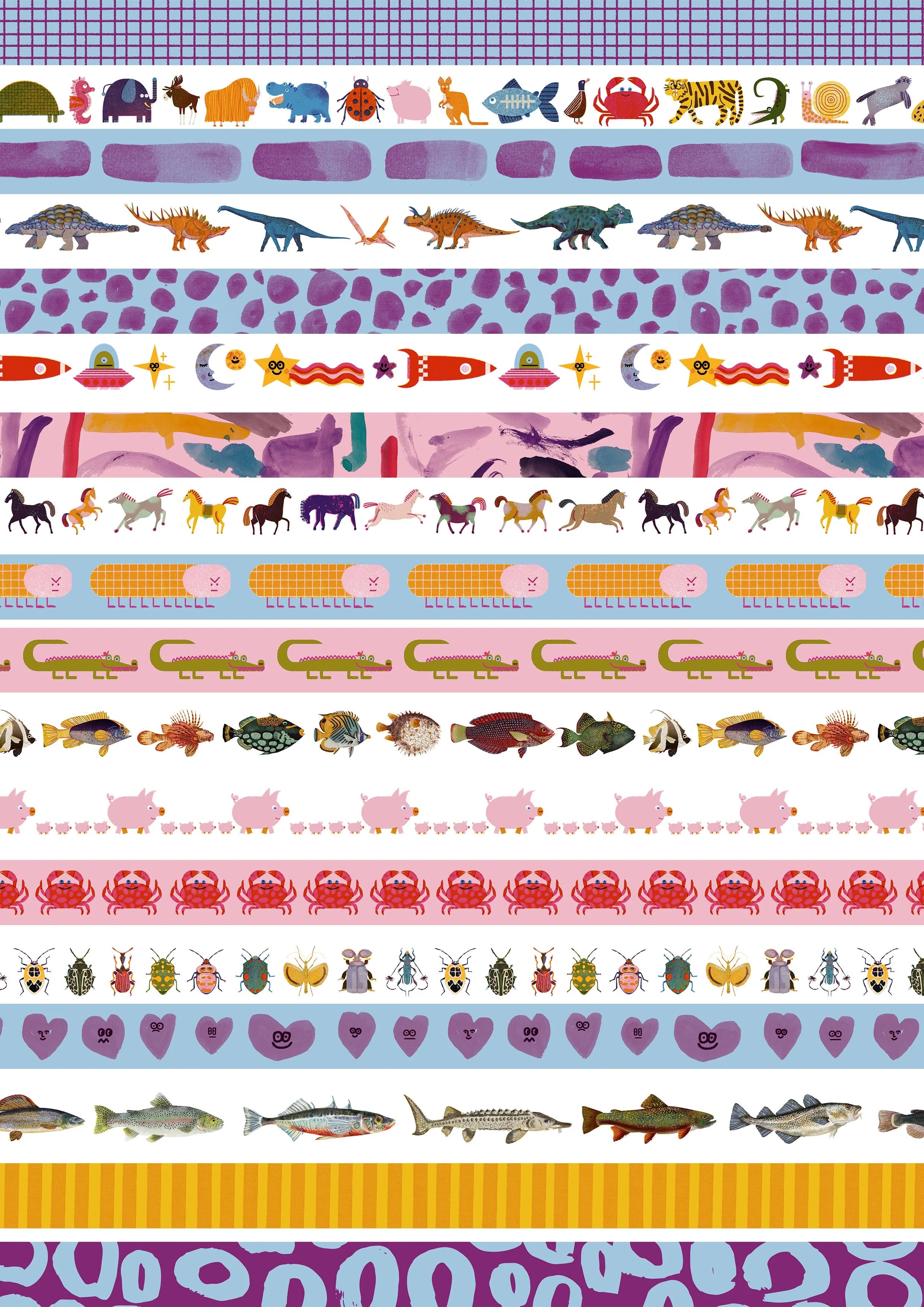 WASHI TAPE - Bugs